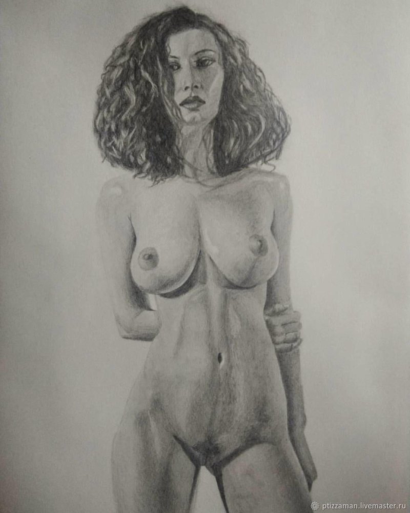 Drawings of naked nature an adult woman