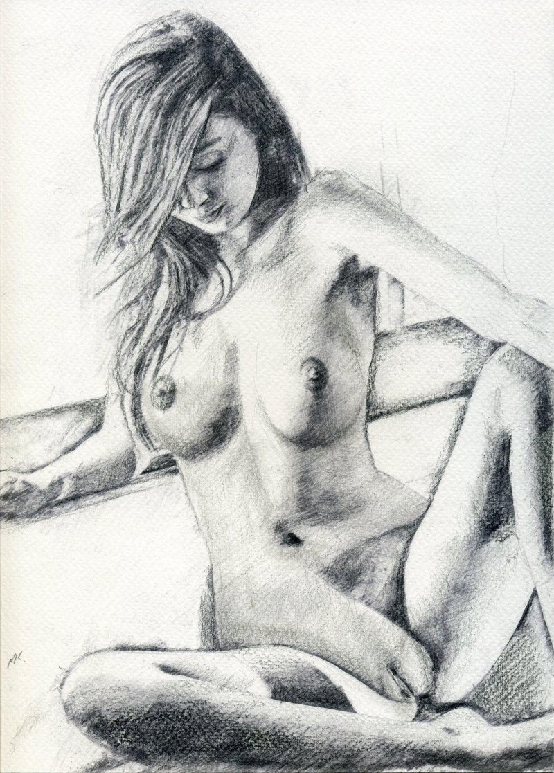Naked women in the graphics