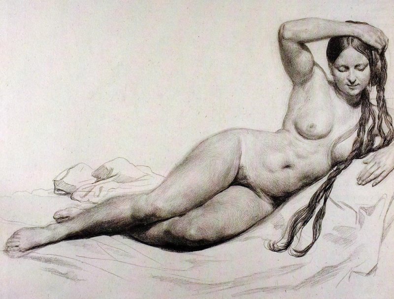 Naked women in the graphics