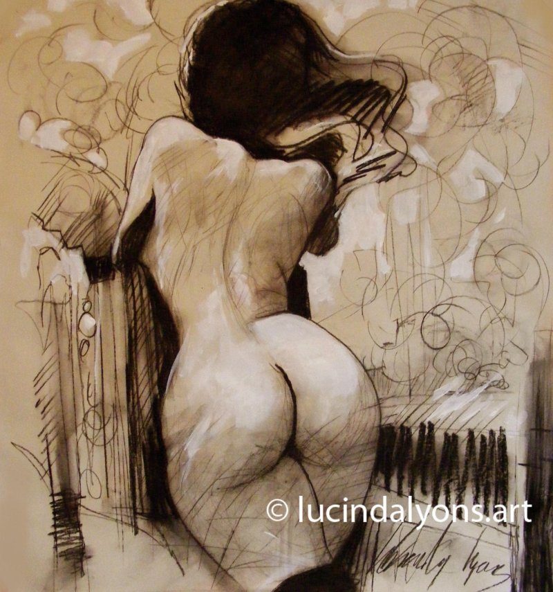 Naked women drawings