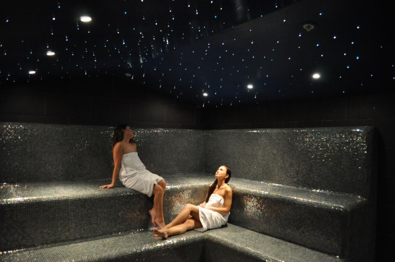 Finnish sauna and hammam