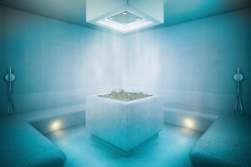 Hamam with steam
