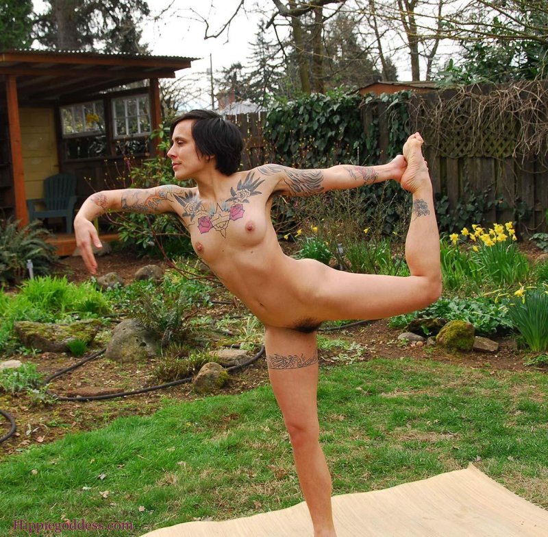 Yoga photo shoot