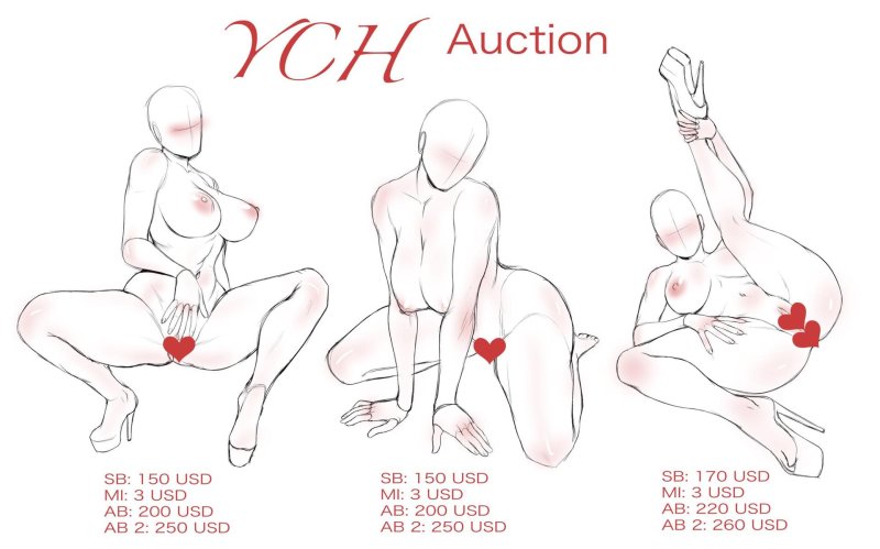 Hentai Pose for drawing
