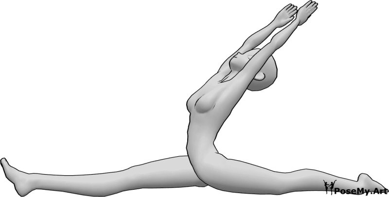 Drawings of gymnasts