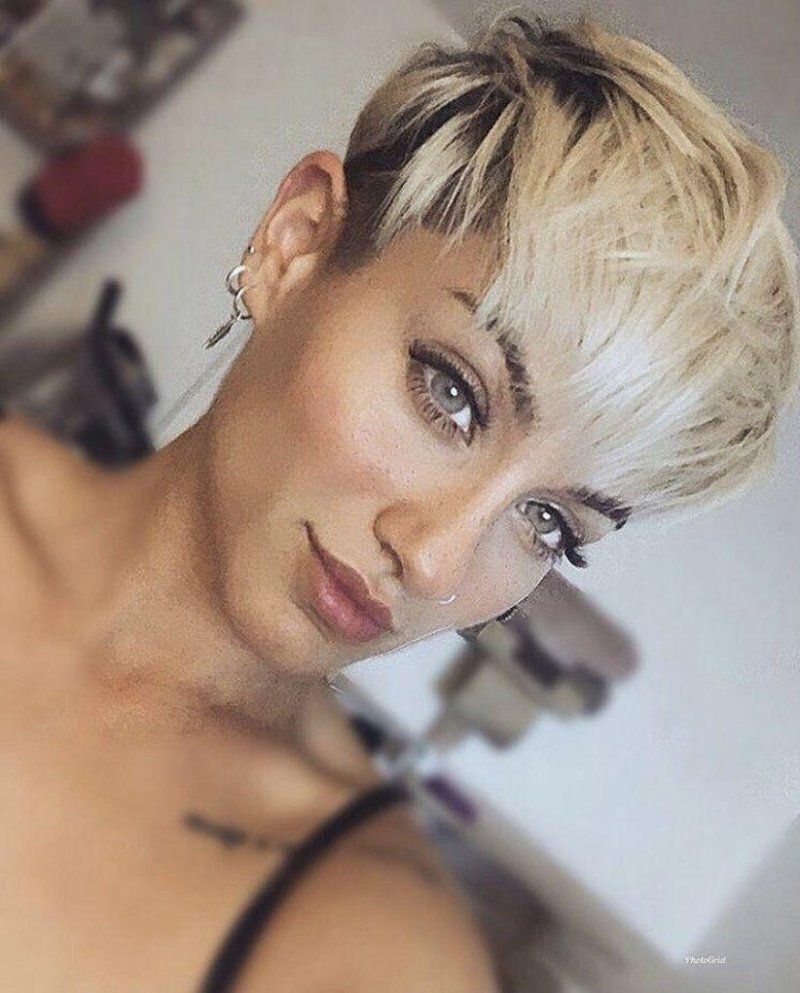 Short haircut fashionable
