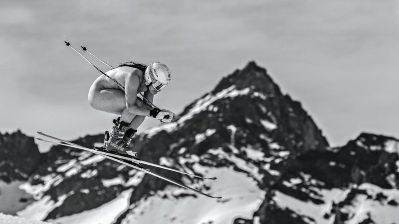 Freestyle skis
