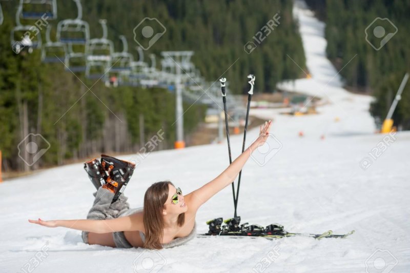 Naked ski -aircraft