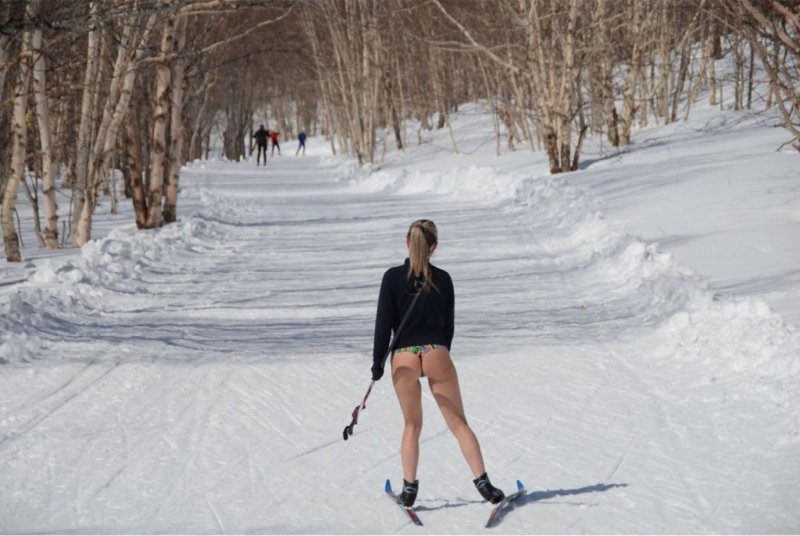 Ski girl
