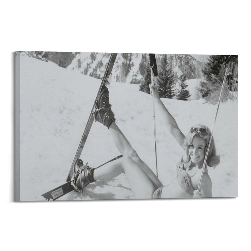 Beautiful skiers