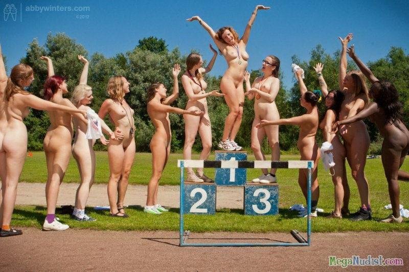 Sports competitions nude