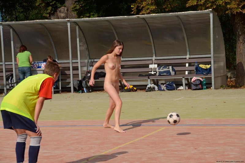 Volleyball naked