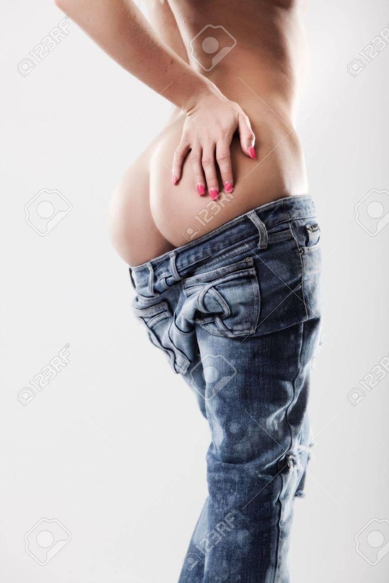 Elastic priest in jeans