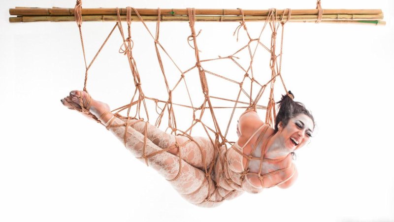 Shibari with suspension