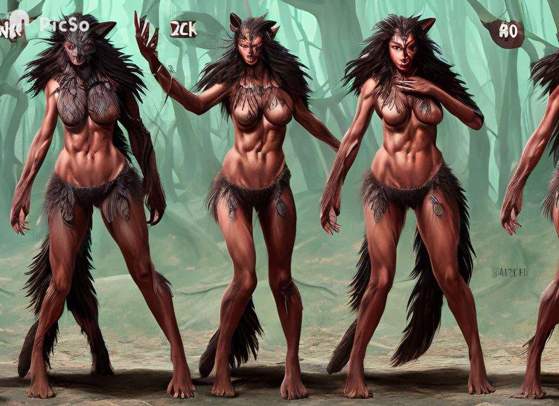Porn werewolf