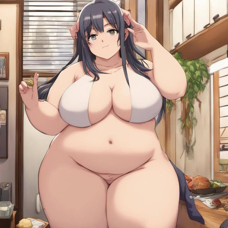 Fat naked anime girls