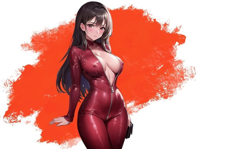 Latex girl