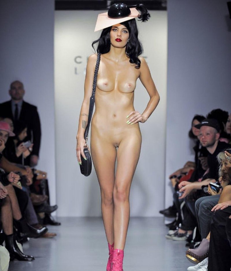 Naked Fashion Charlie Le Mindu
