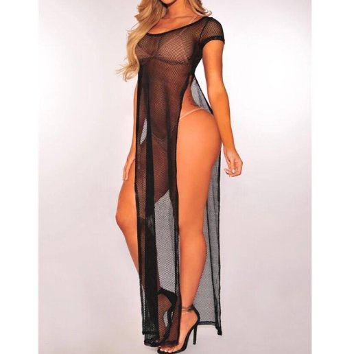 Erotic transparent dress