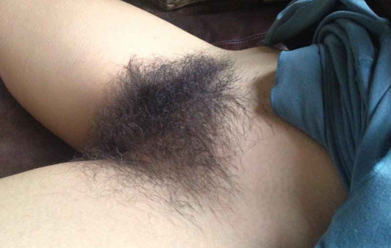 Hairy pubis