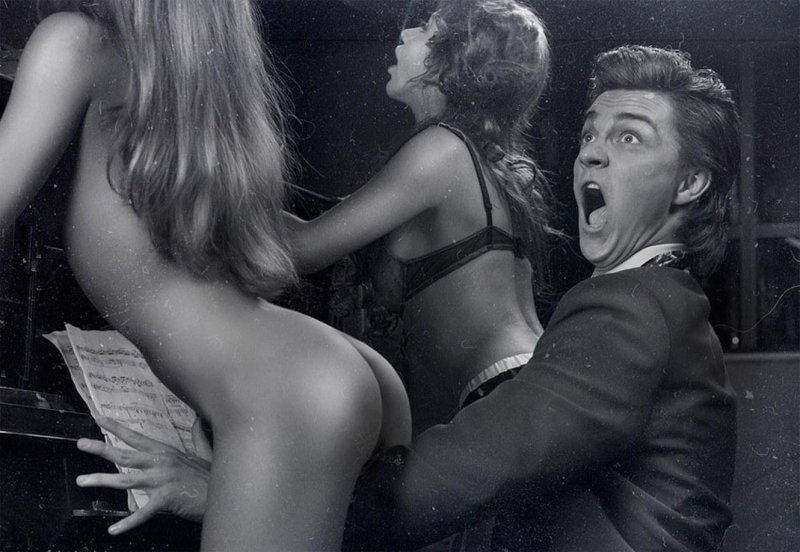Guy with a girl naked