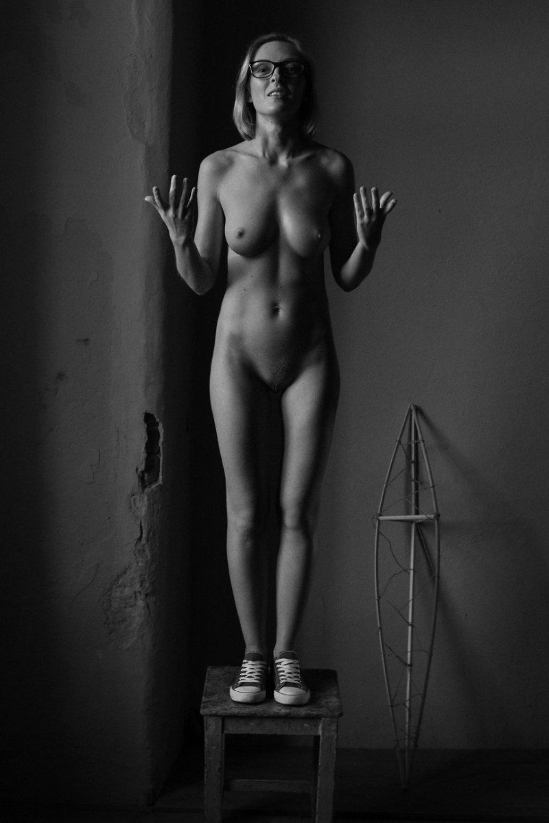 Professional shooting of naked women