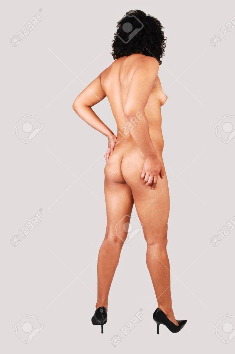 Naked women - back solo