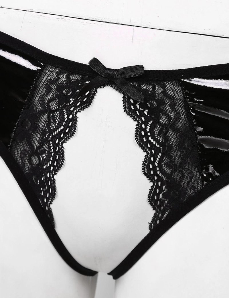 Varnished panties