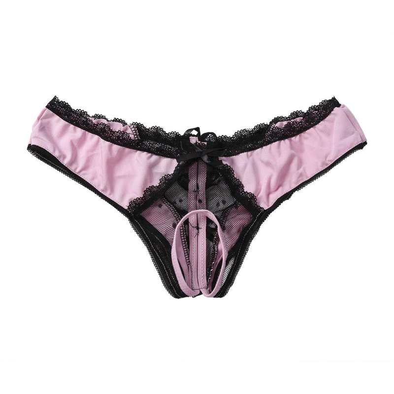 Male panties with open crotch