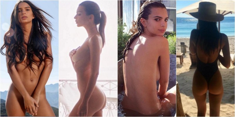 Emily Ratazhkovsky and Kim Kardashian naked