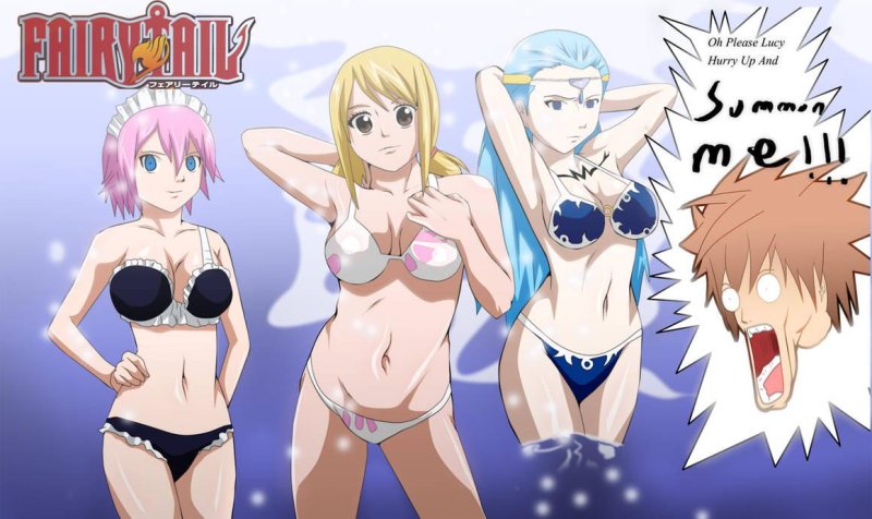 Fairy Tail Virgo in a swimsuit