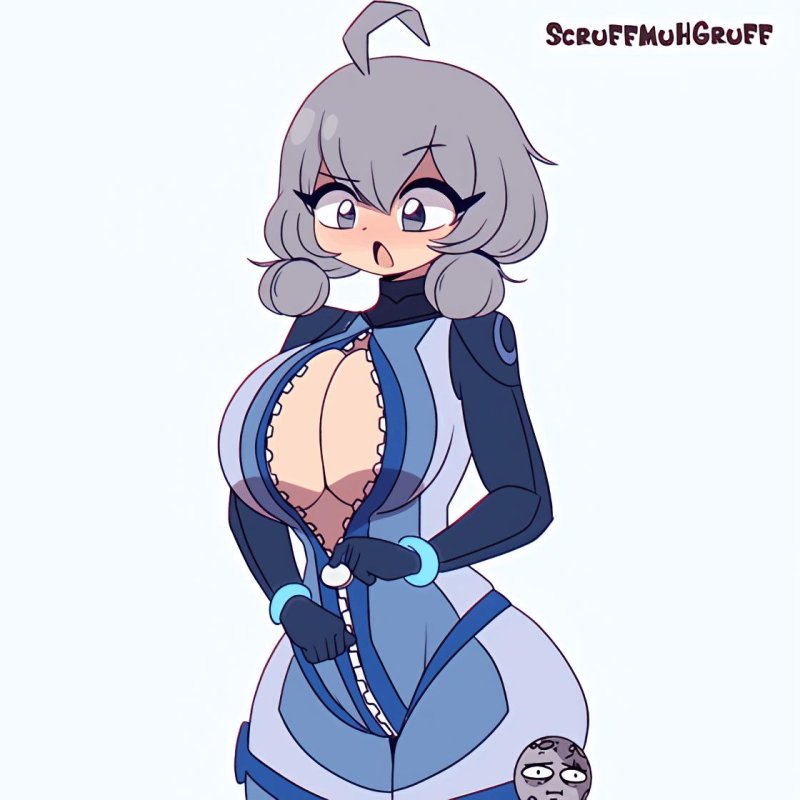 Blue anime