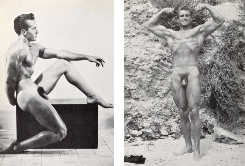 Vintage naked athletes