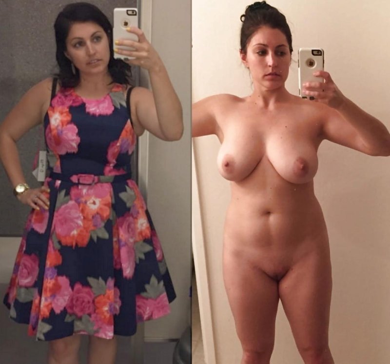 Dressed undressed amateur