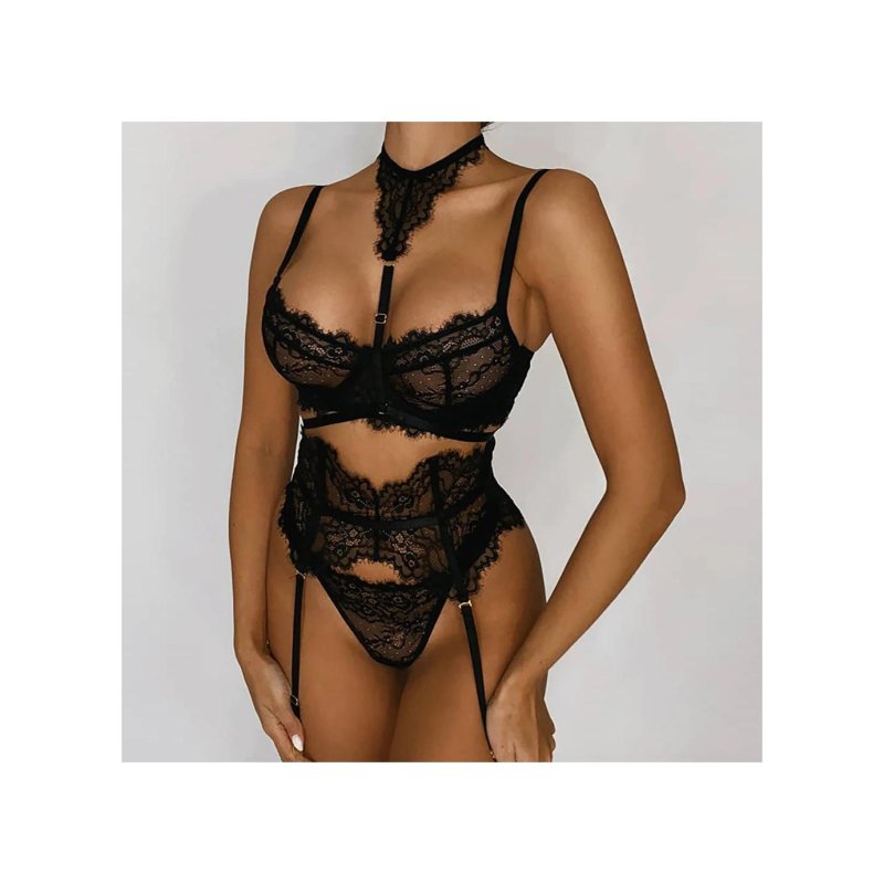 Lace set of linen