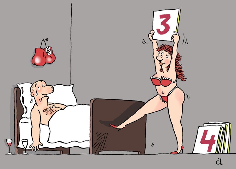 Erotic caricatures