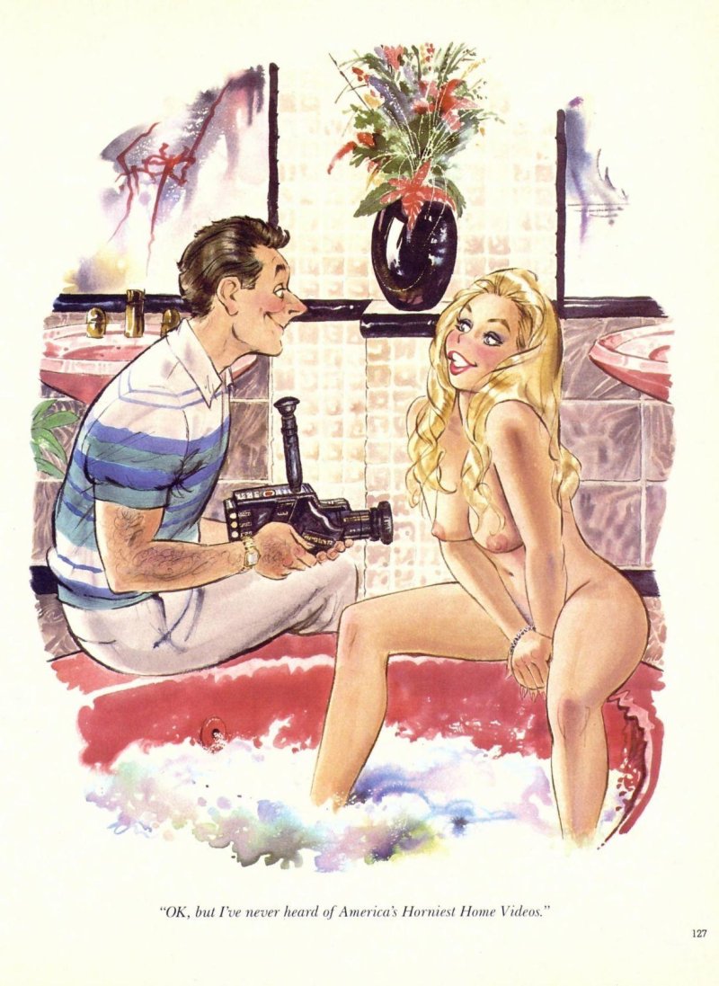 Erotic caricatures