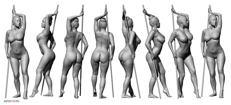 Female figure reference