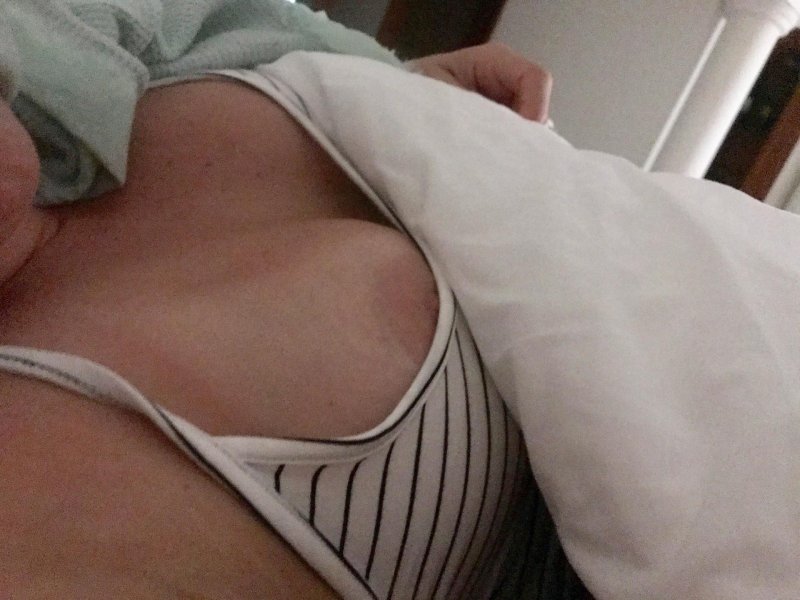 Lit up with boobs