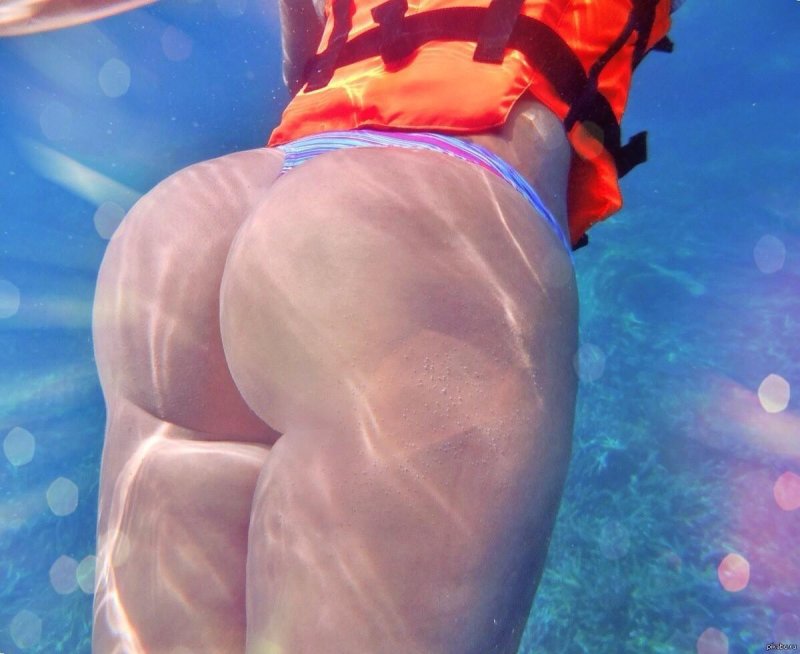 Priest under water