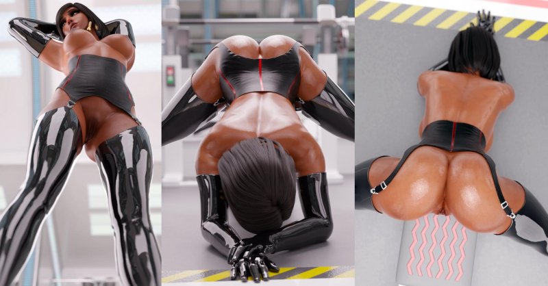 Latex girl