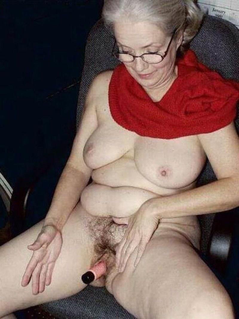 Old women without panties