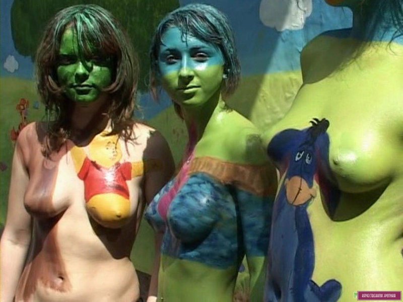 Bodiart naked party