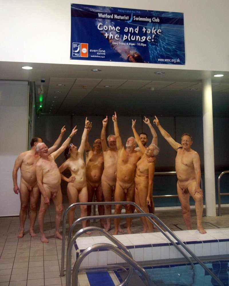 The guy naked
