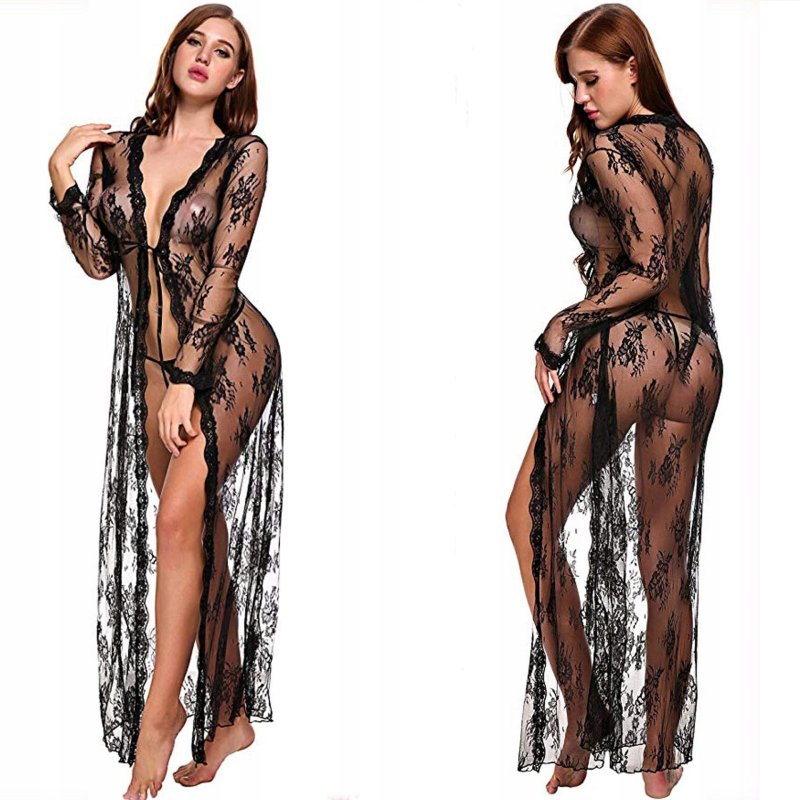 Erotic transparent dress