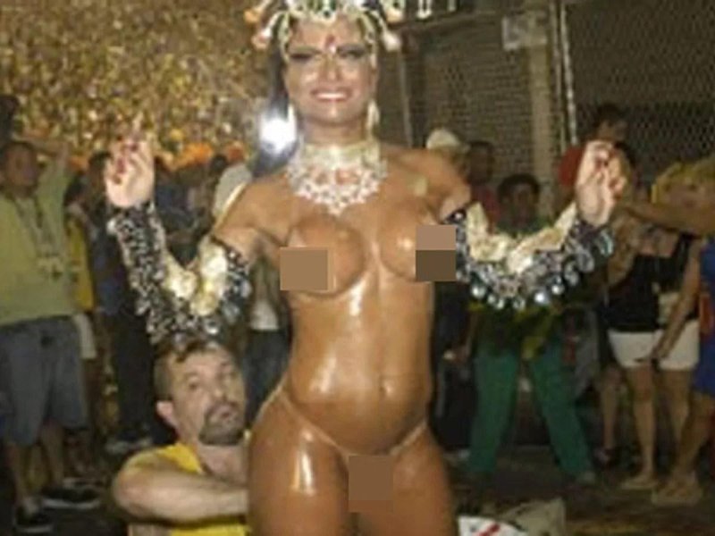 Brazilian dancer Andrea Martins