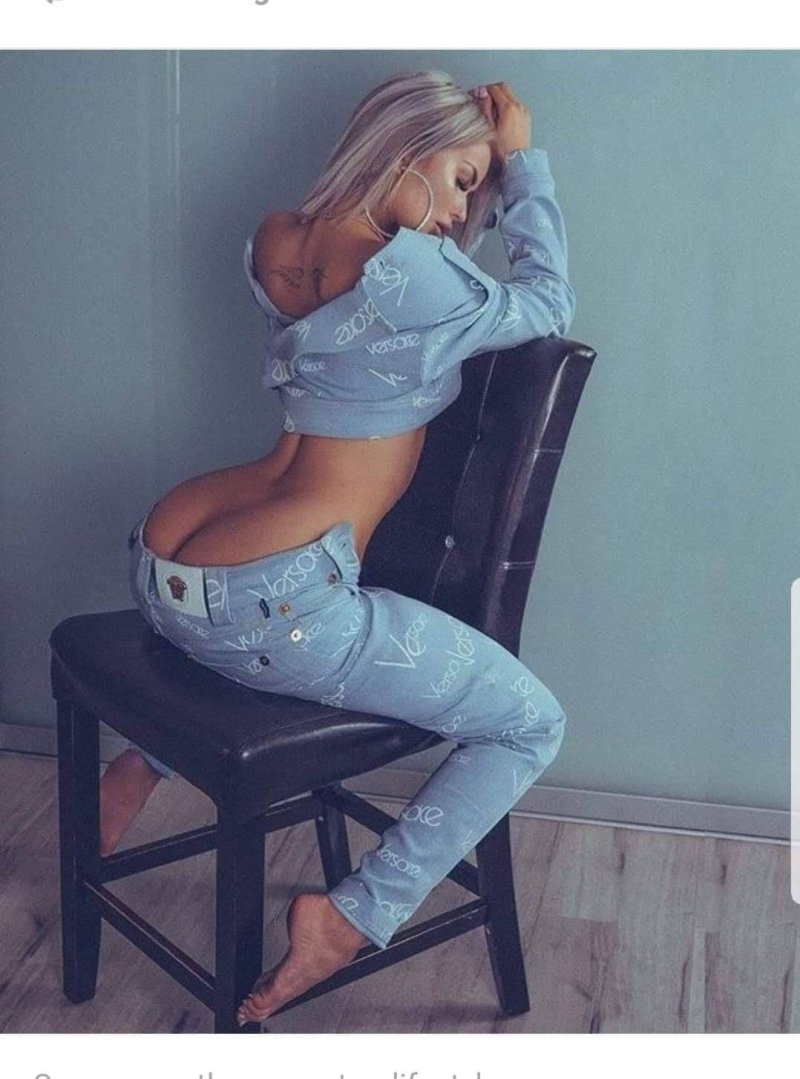 Sexy girl in jeans