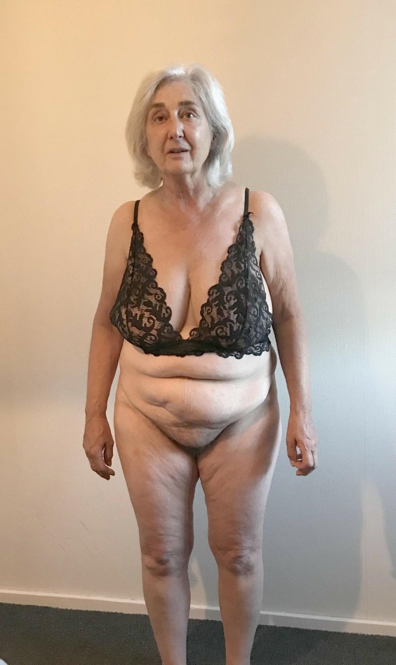 Naked summer old women