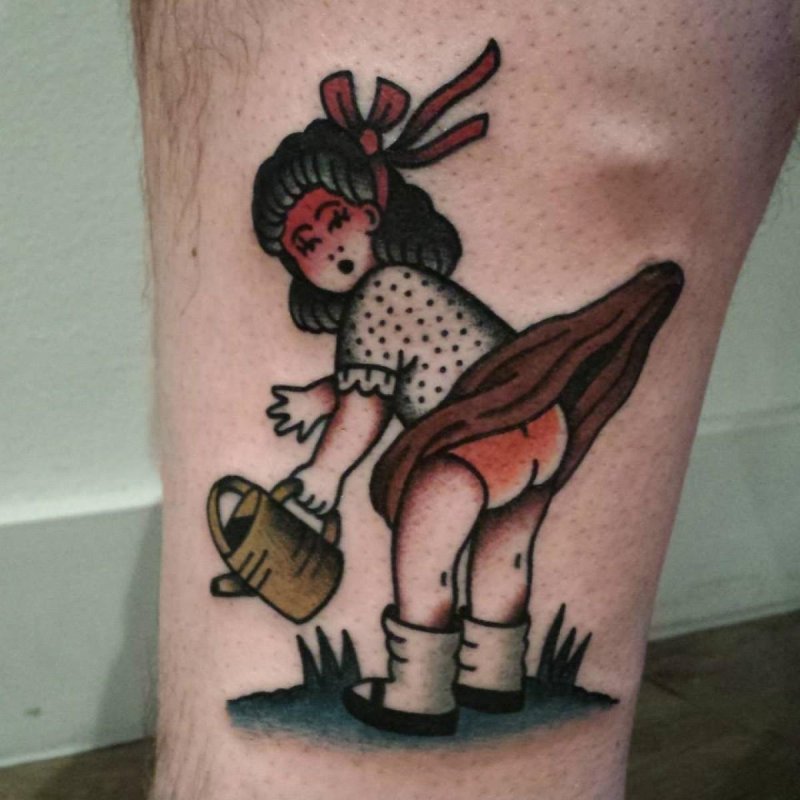 Tattoo with a pattern