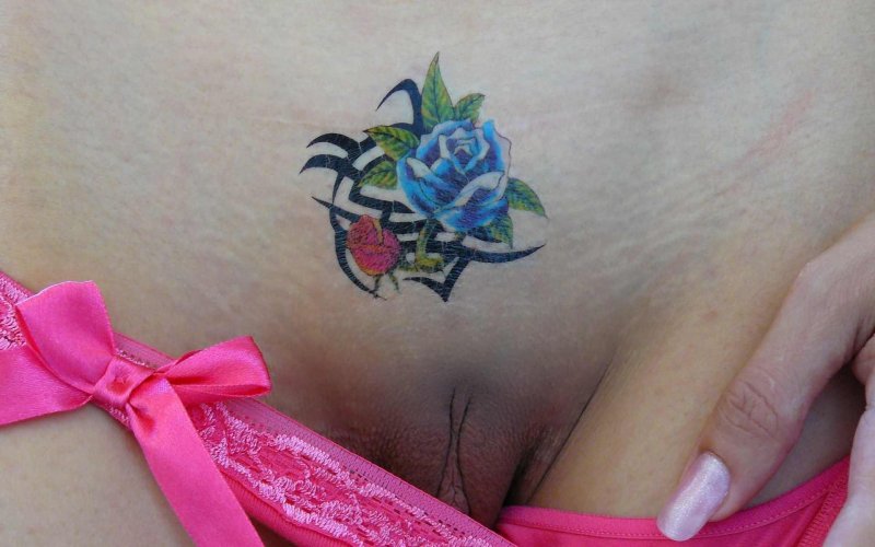 Intimate tattoo